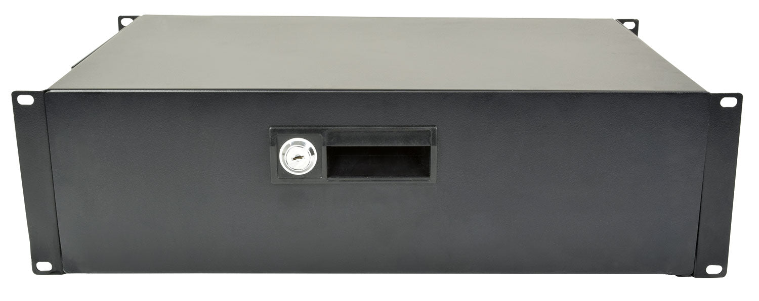 Adastra 19" Lockable Rack Drawer 3U