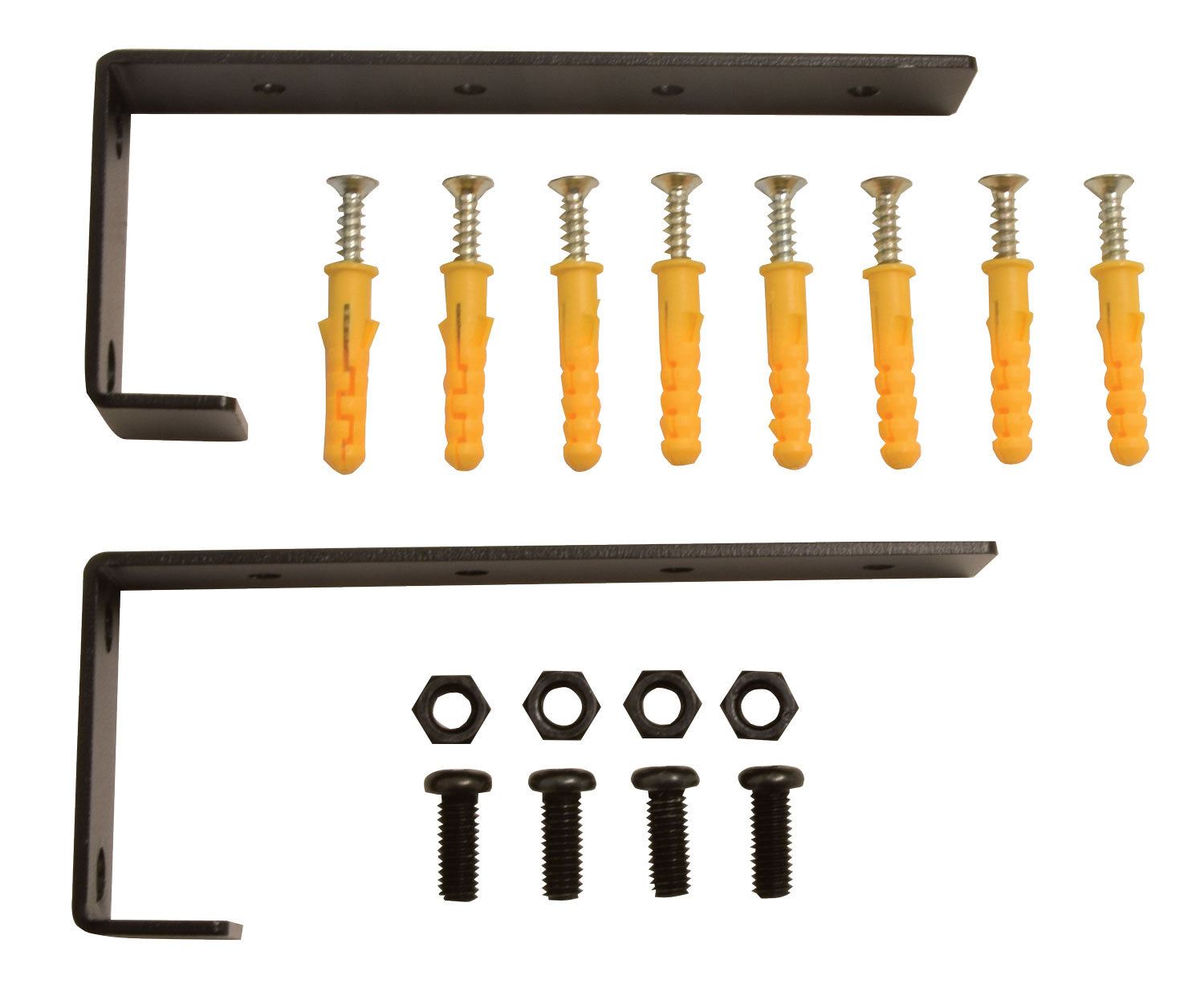 Adastra RACK-IT Wall / Counter Mounting Brackets 1U - pair