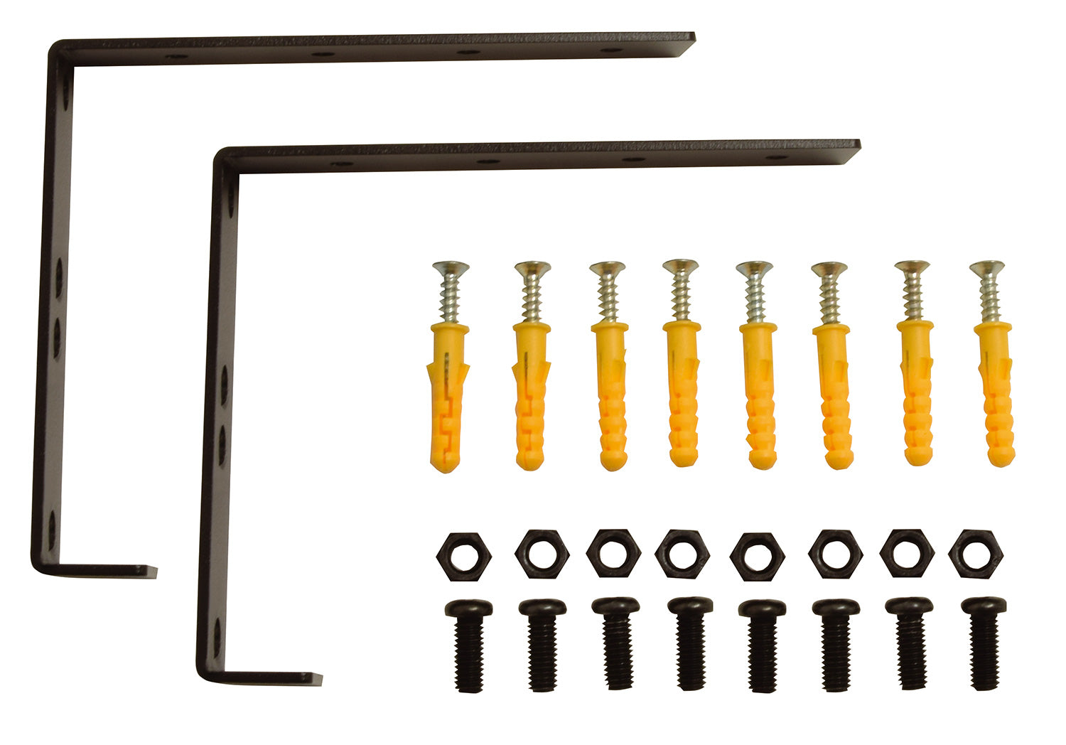 Adastra RACK-IT Wall / Counter Mounting Brackets 2U - pair