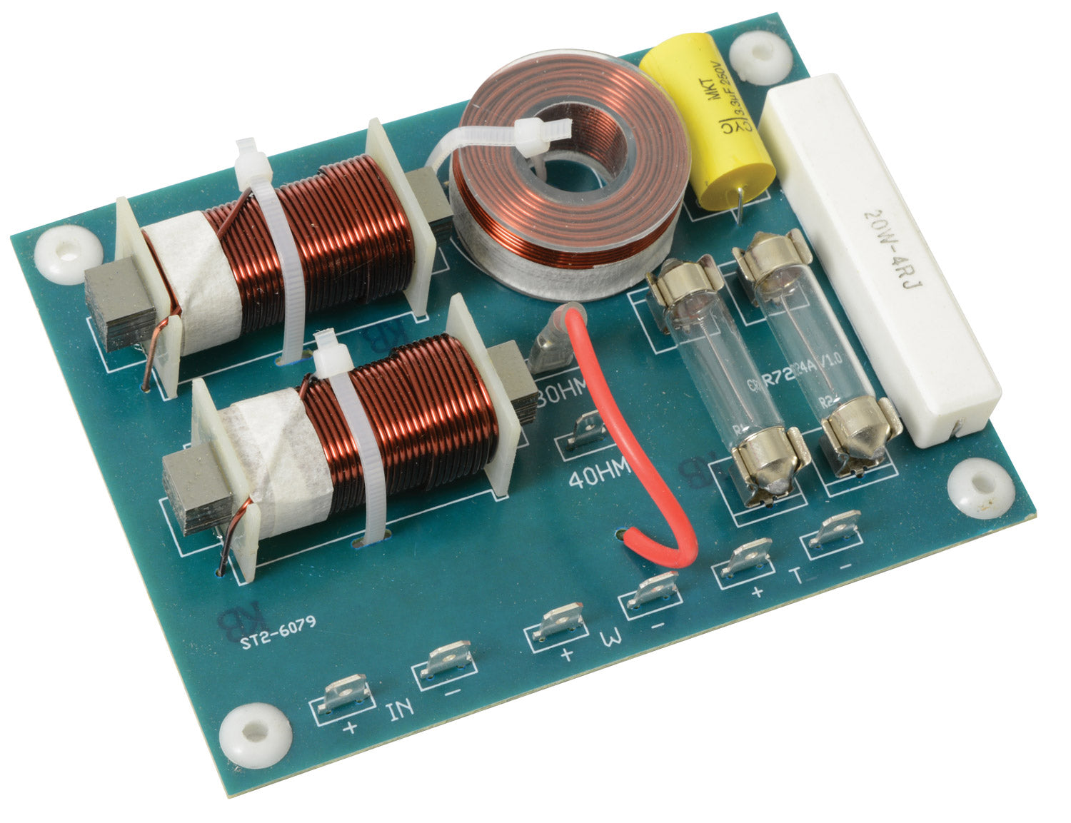 QTX 2-Way Crossover 12dB, 4/8 Ohm, 200W, 2kHz