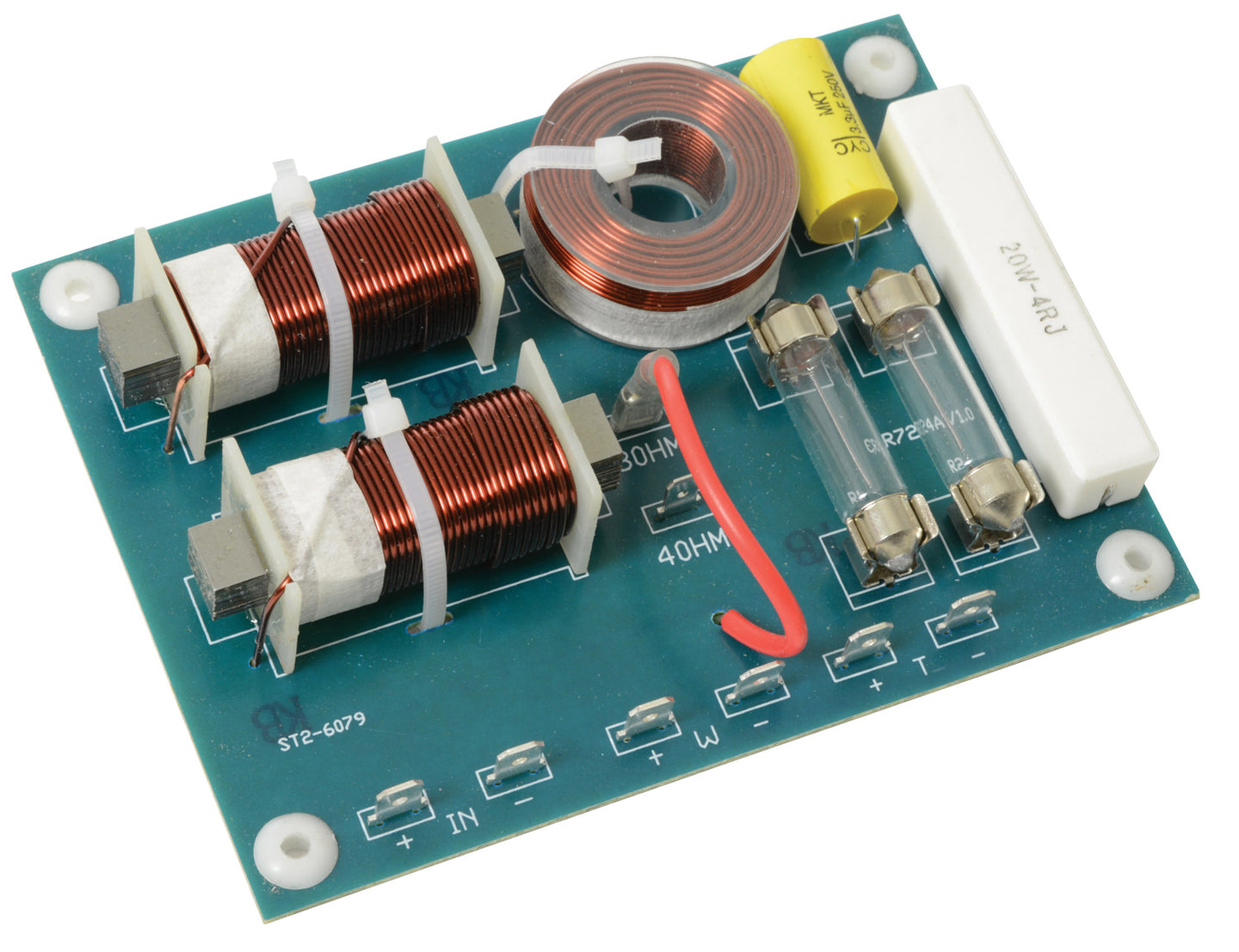 QTX 2-Way Crossover 12dB, 4/8 Ohm, 200W, 2kHz