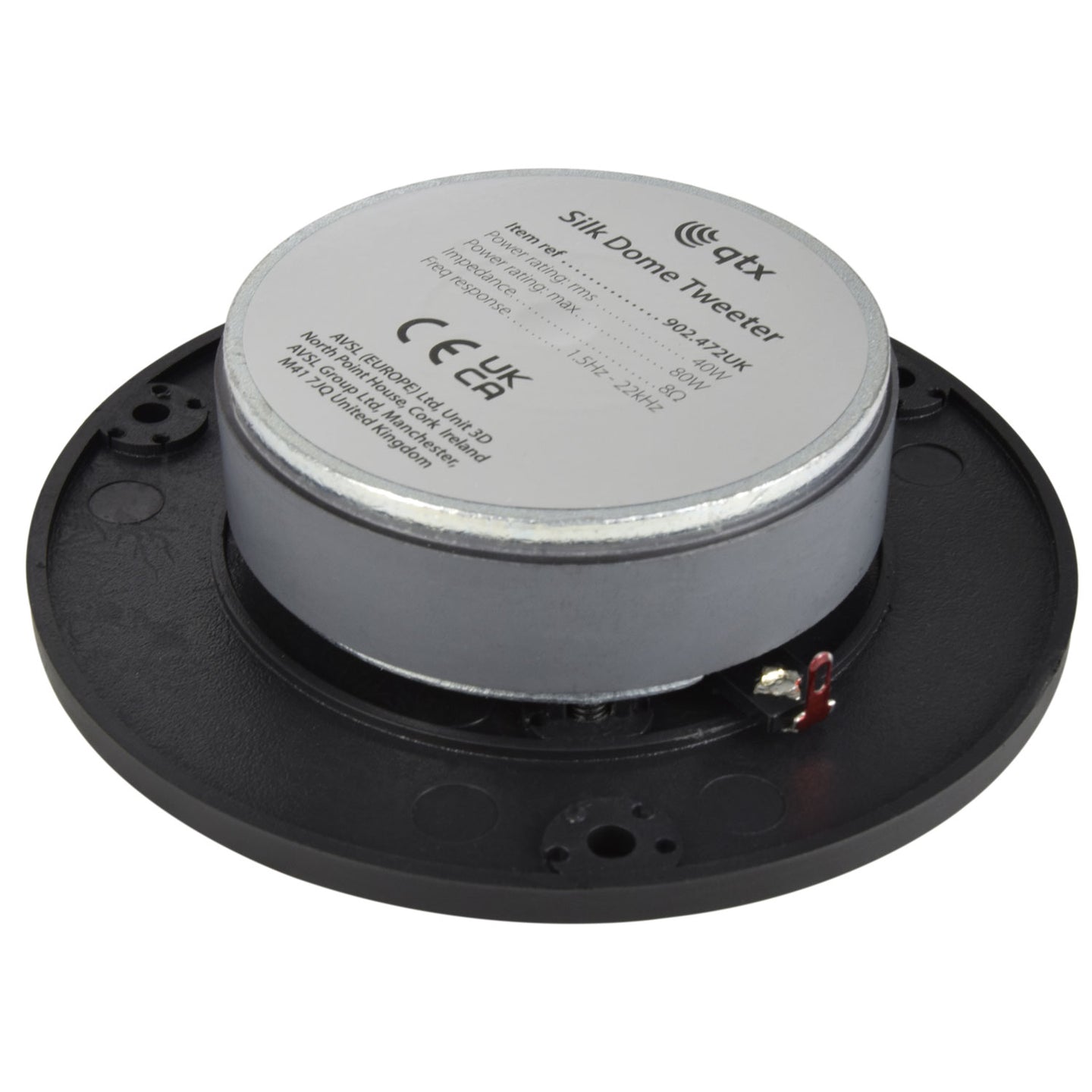 QTX Silk dome tweeter - view 3