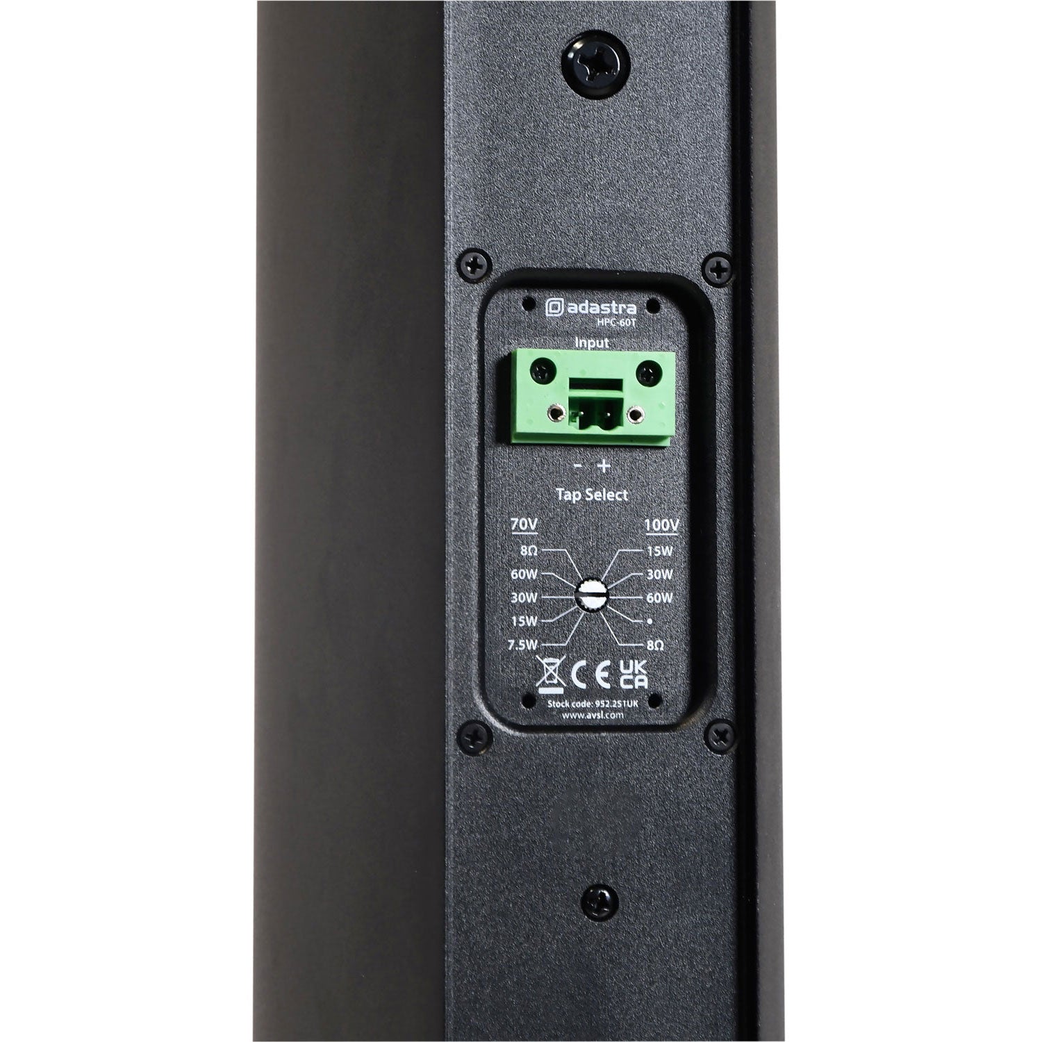 Adastra High Power Column Speaker 100V IP55 60W - view 6