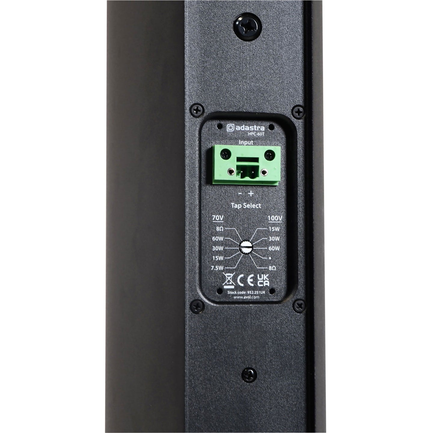 Adastra High Power Column Speaker 100V IP55 60W - view 6
