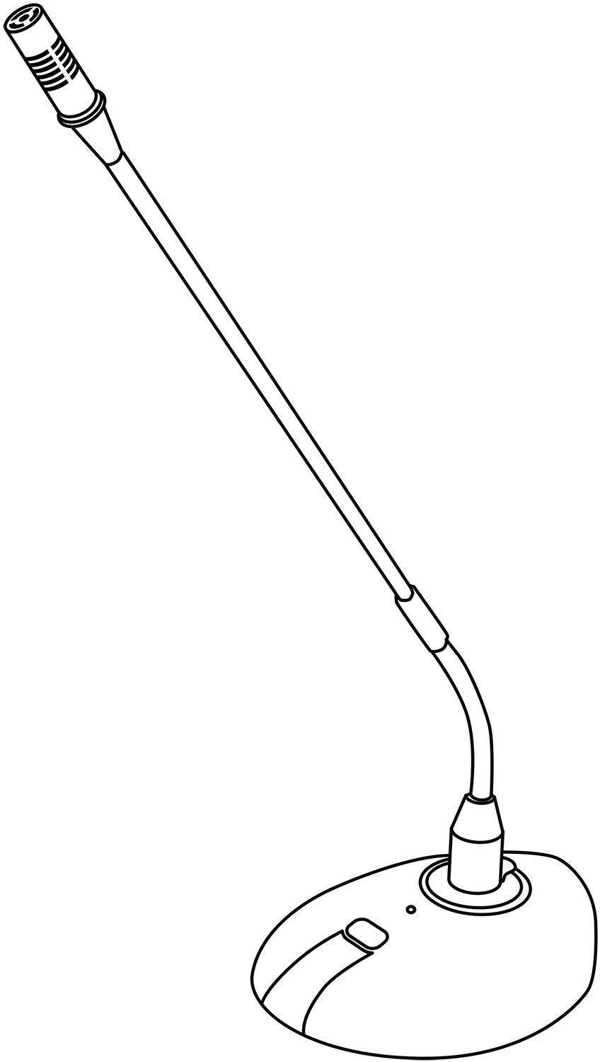 Adastra Conference microphone - slimline - view 2
