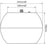 Adastra Pendant speaker 12.5cm (5") - black - view 4