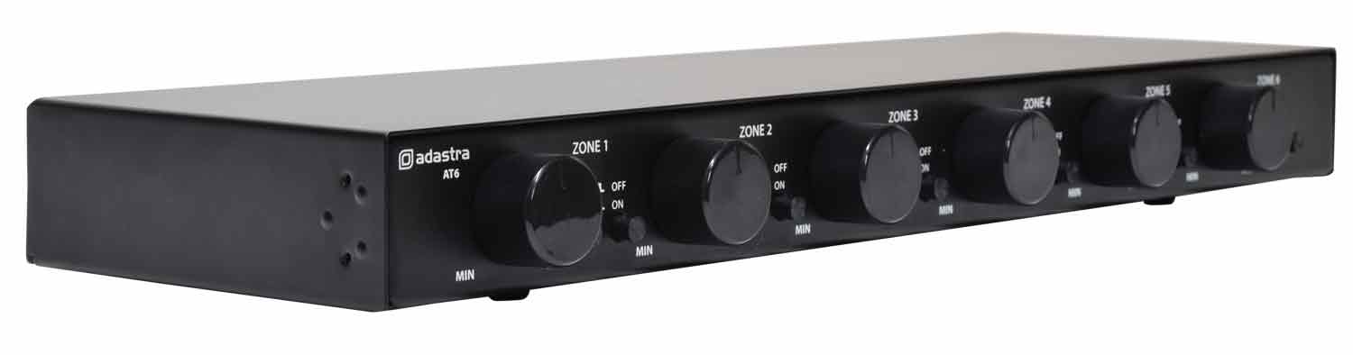 Adastra AT6 Volume Attenuator + A/B Switcher 100V 6 x 30W - view 6
