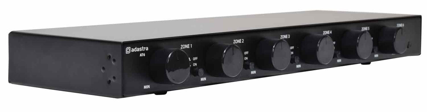 Adastra AT6 Volume Attenuator + A/B Switcher 100V 6 x 30W - view 6