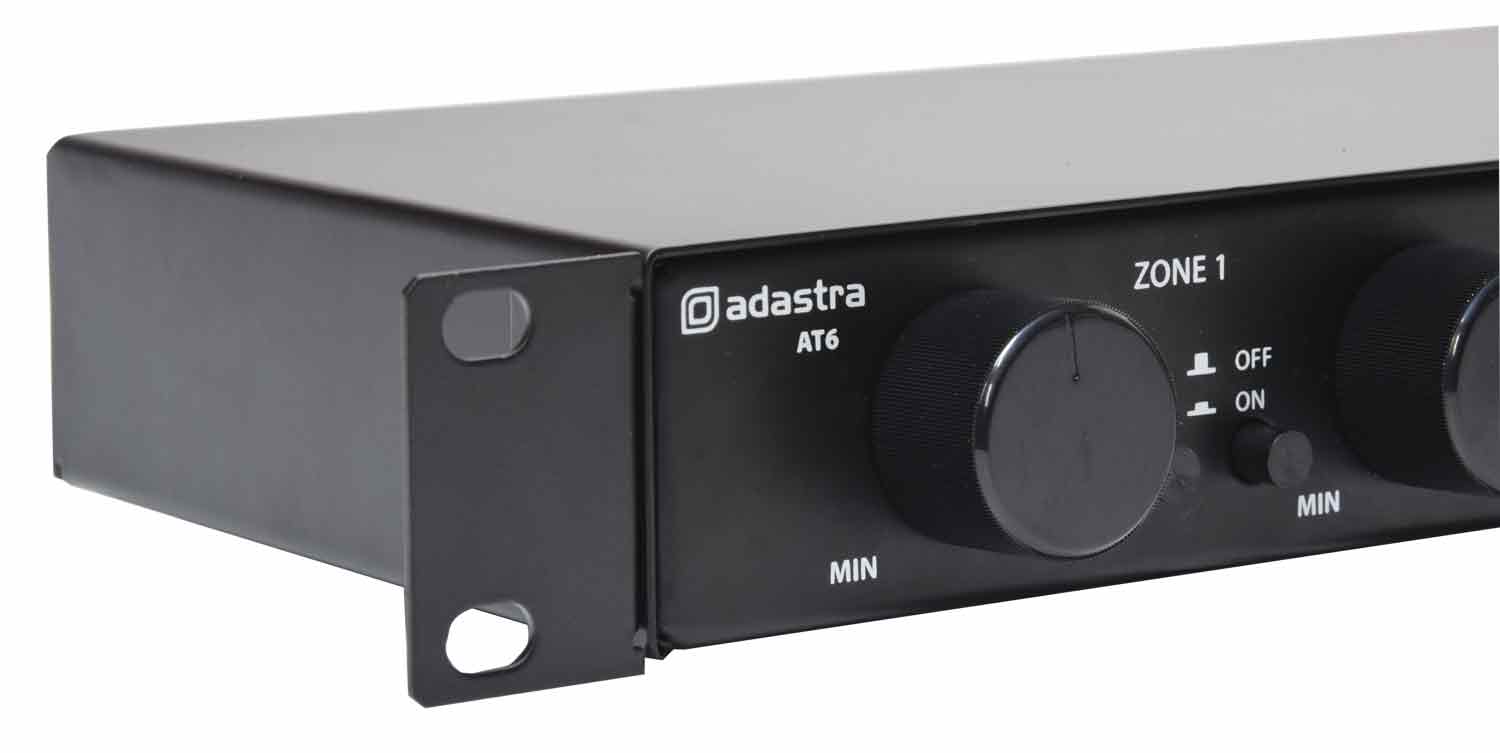Adastra AT6 Volume Attenuator + A/B Switcher 100V 6 x 30W - view 7