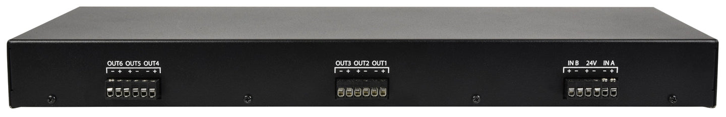Adastra AT6 Volume Attenuator + A/B Switcher 100V 6 x 30W - view 4