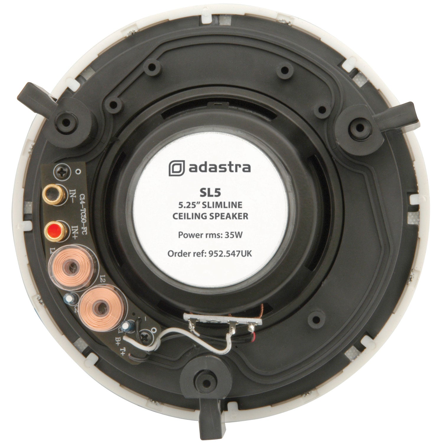 Adastra SL5 Slimline Ceiling Speaker 5.25" Pair - view 2