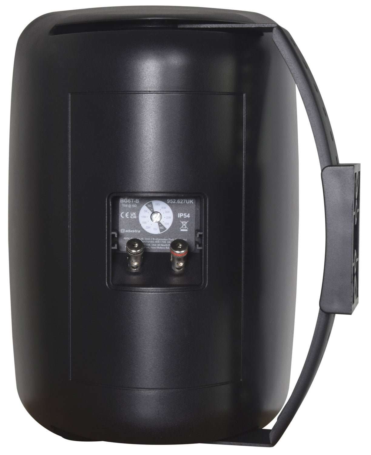 Adastra BG6T-B 100V Background Speaker IP54 Black - view 2