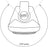 Adastra BC5V-W 100V 5.25" background speaker white - view 3