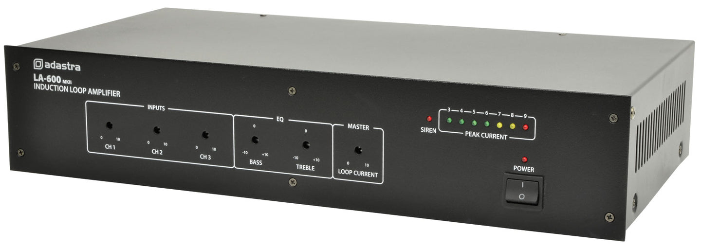 Adastra LA-600 mkII induction loop amplifier - view 4