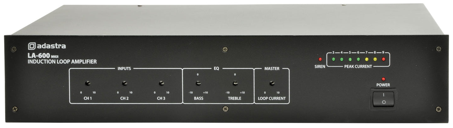 Adastra LA-600 mkII induction loop amplifier - view 3