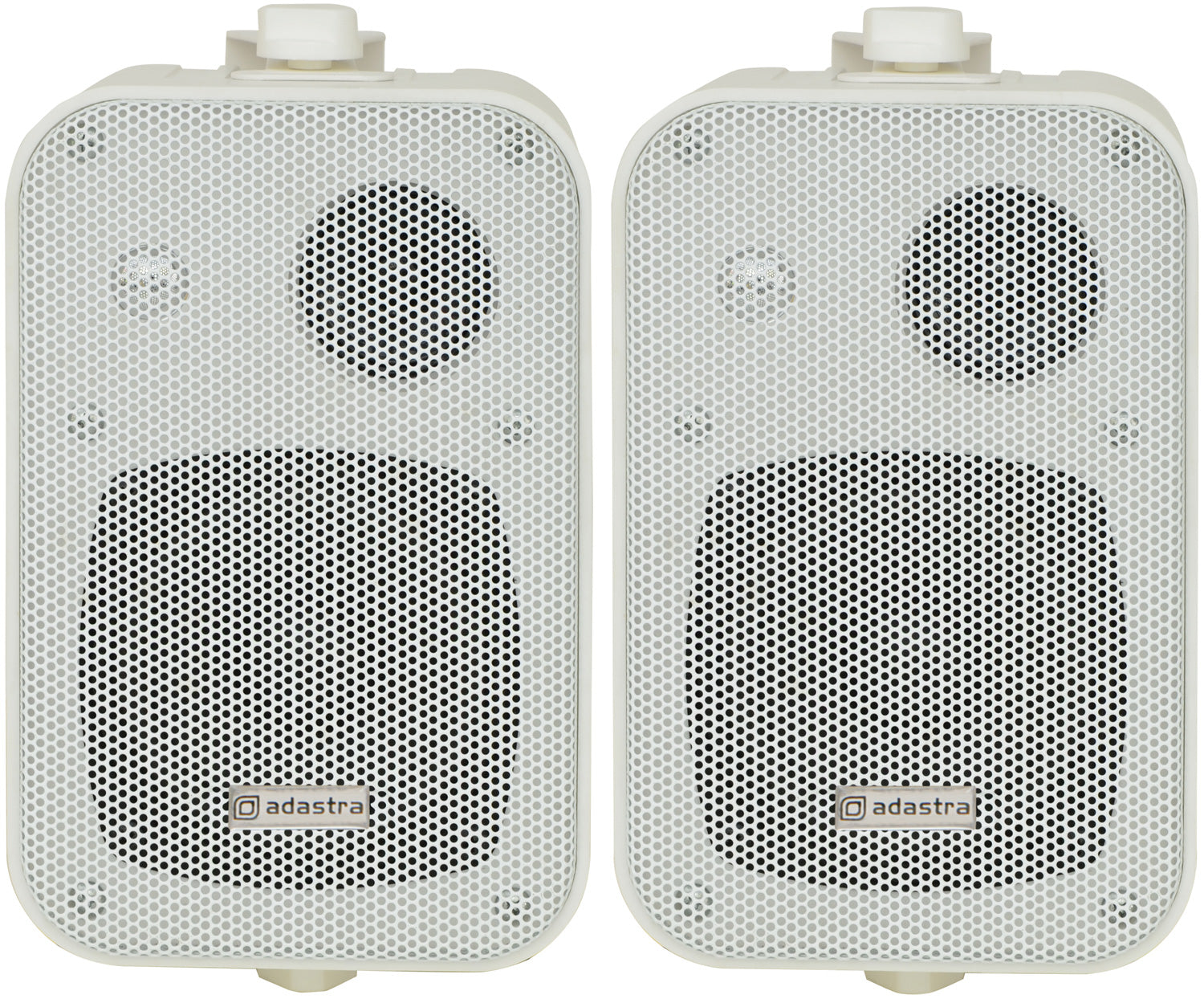 Adastra 100V Line Speakers 4" 30W White Pair