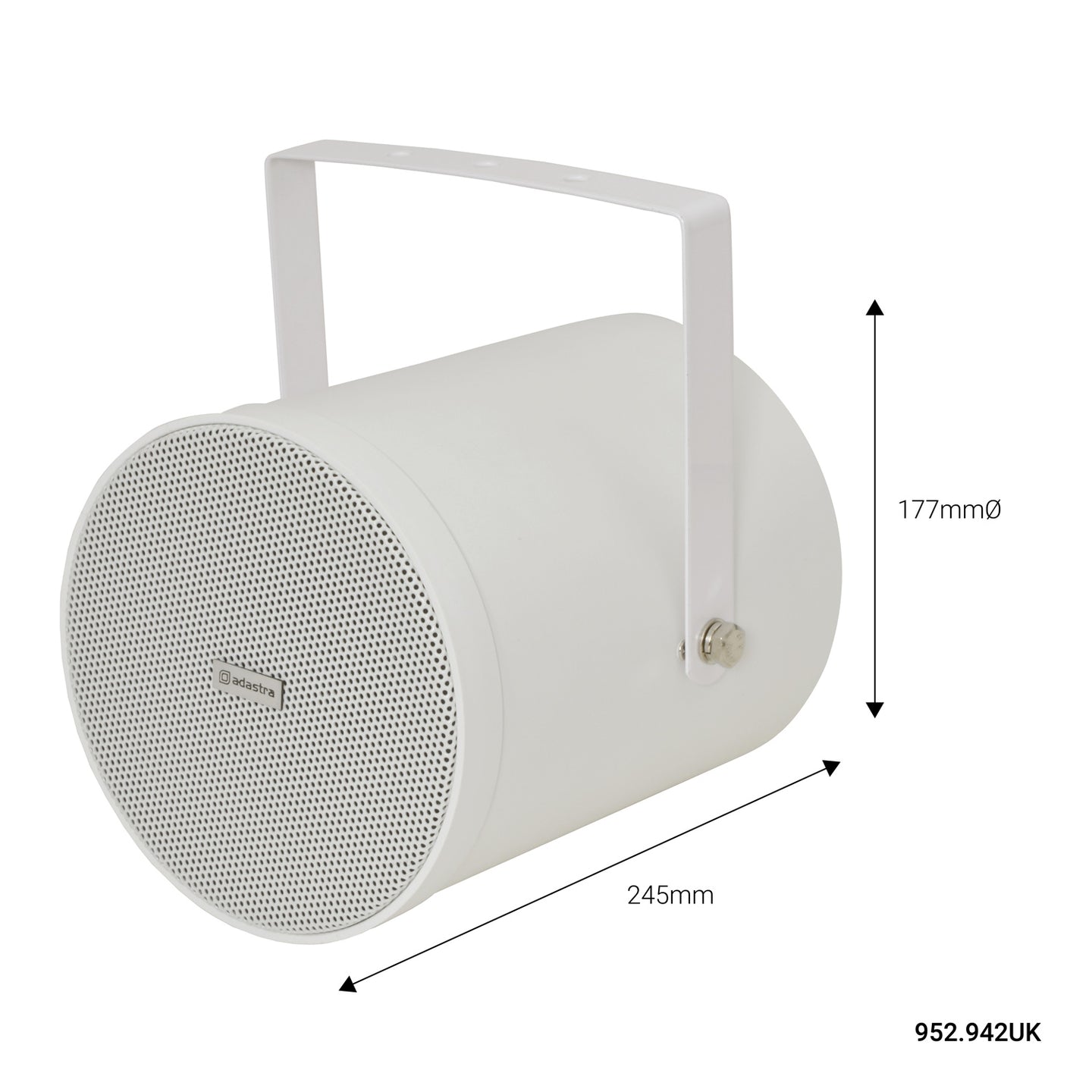 Adastra Sound projector 25W - white - view 4
