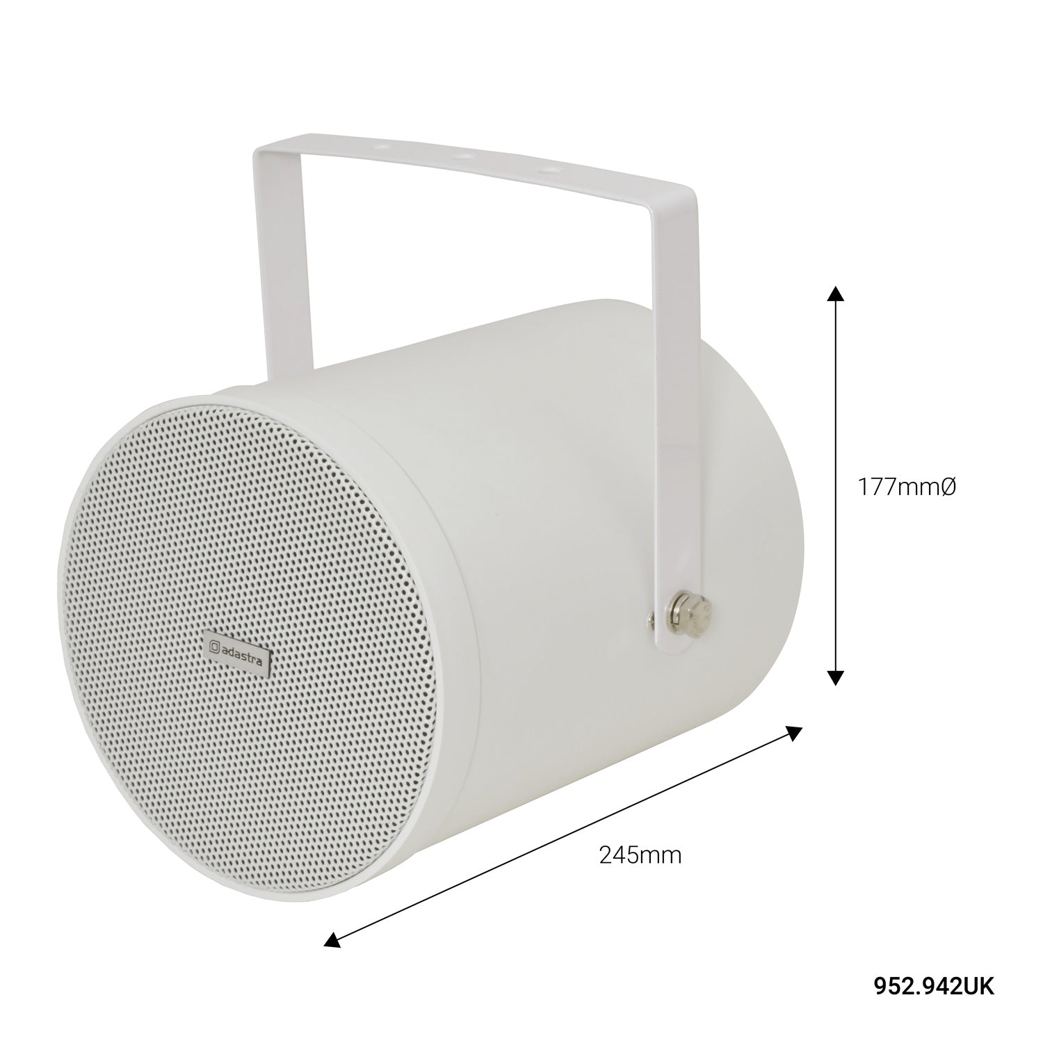 Adastra Sound projector 25W - white - view 4