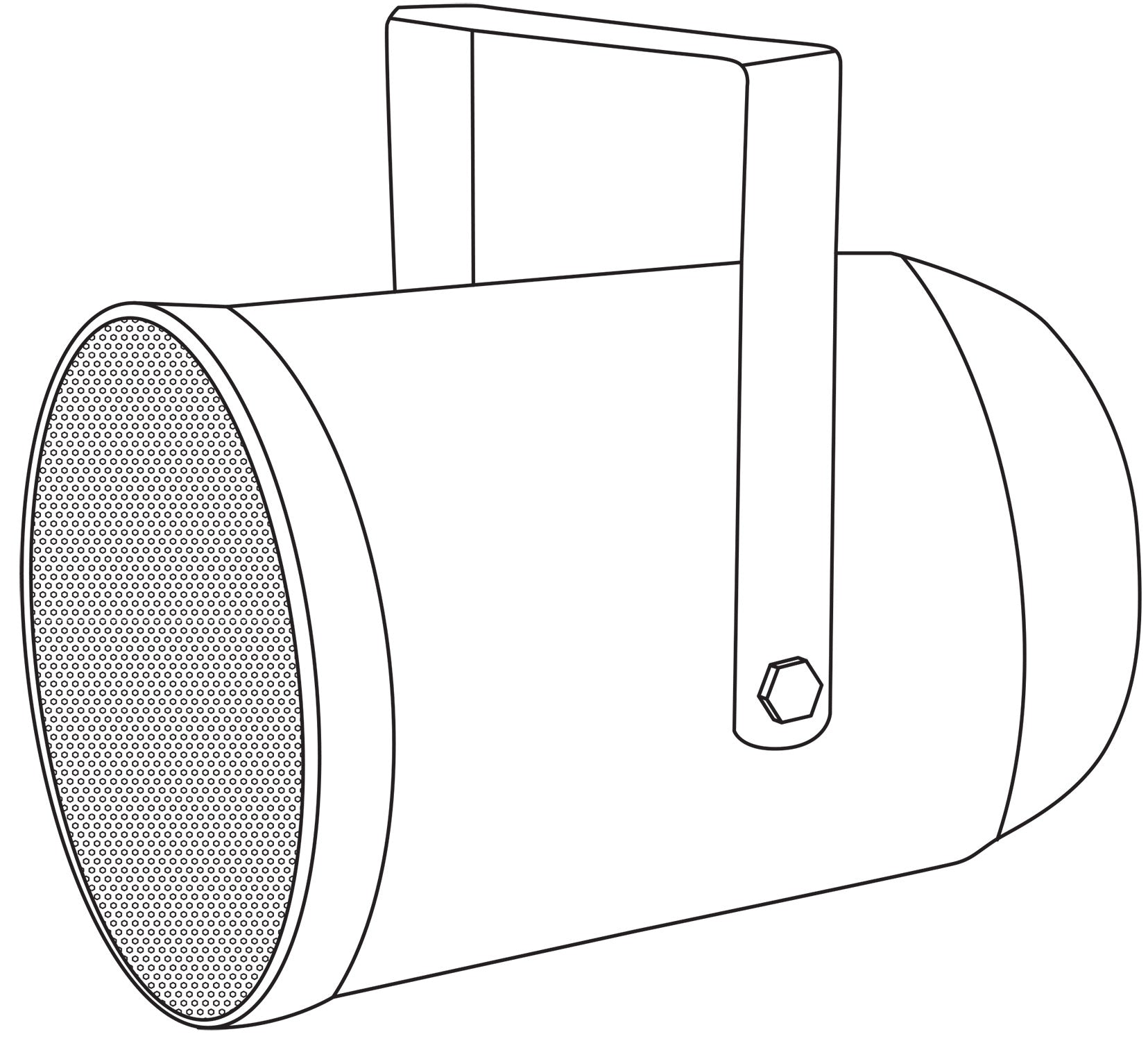 Adastra Sound projector 25W - white - view 3