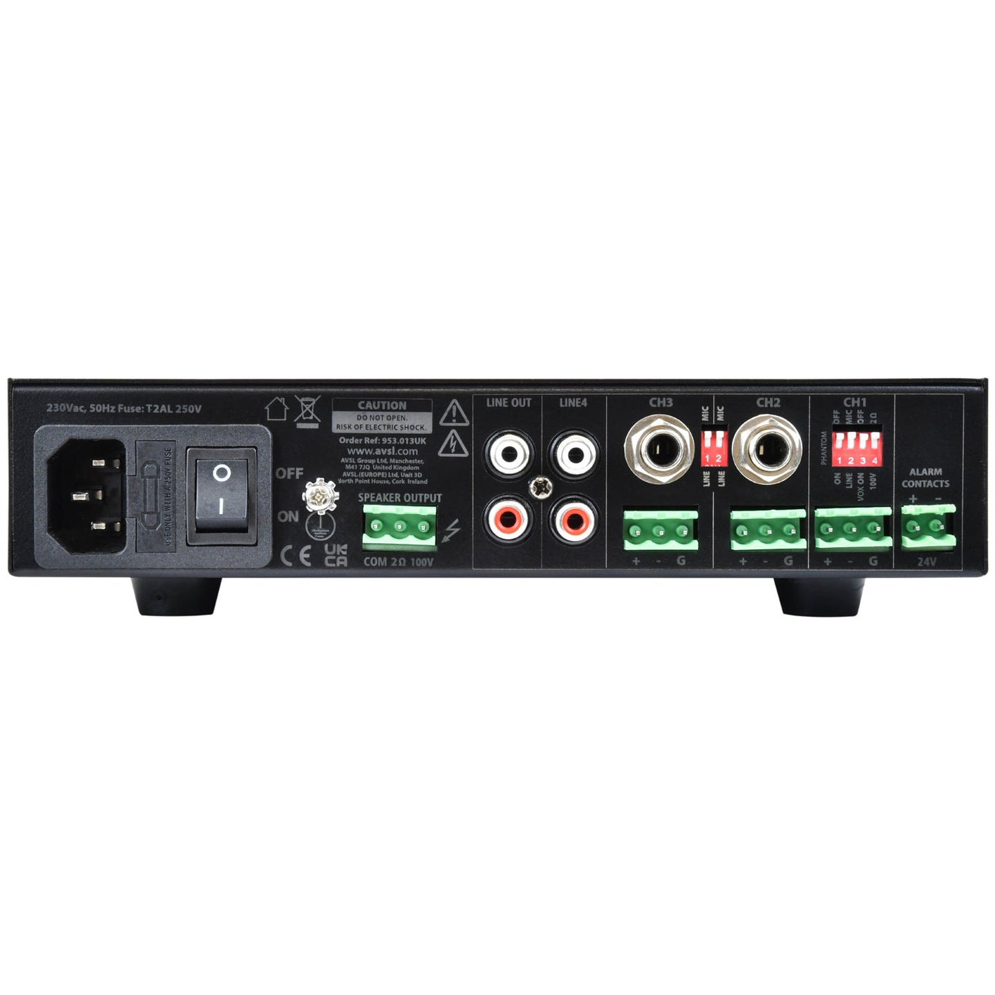 Adastra UA240 Compact 5ch Mixer-Amp - view 4