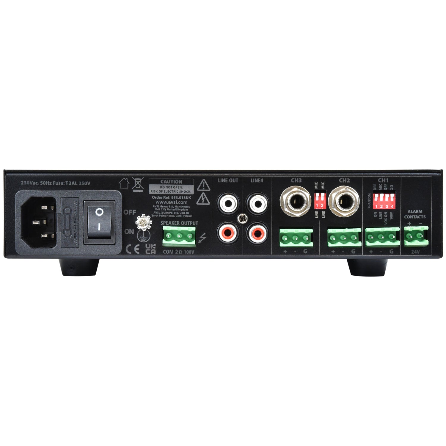Adastra UA240 Compact 5ch Mixer-Amp - view 4