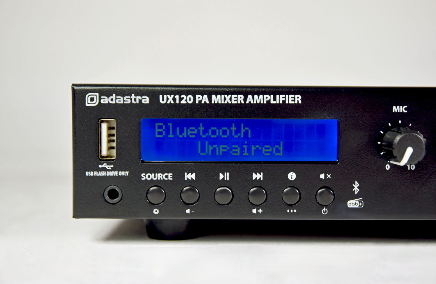 Adastra UX120 Compact 100V Mixer-Amplifier 120W - view 7