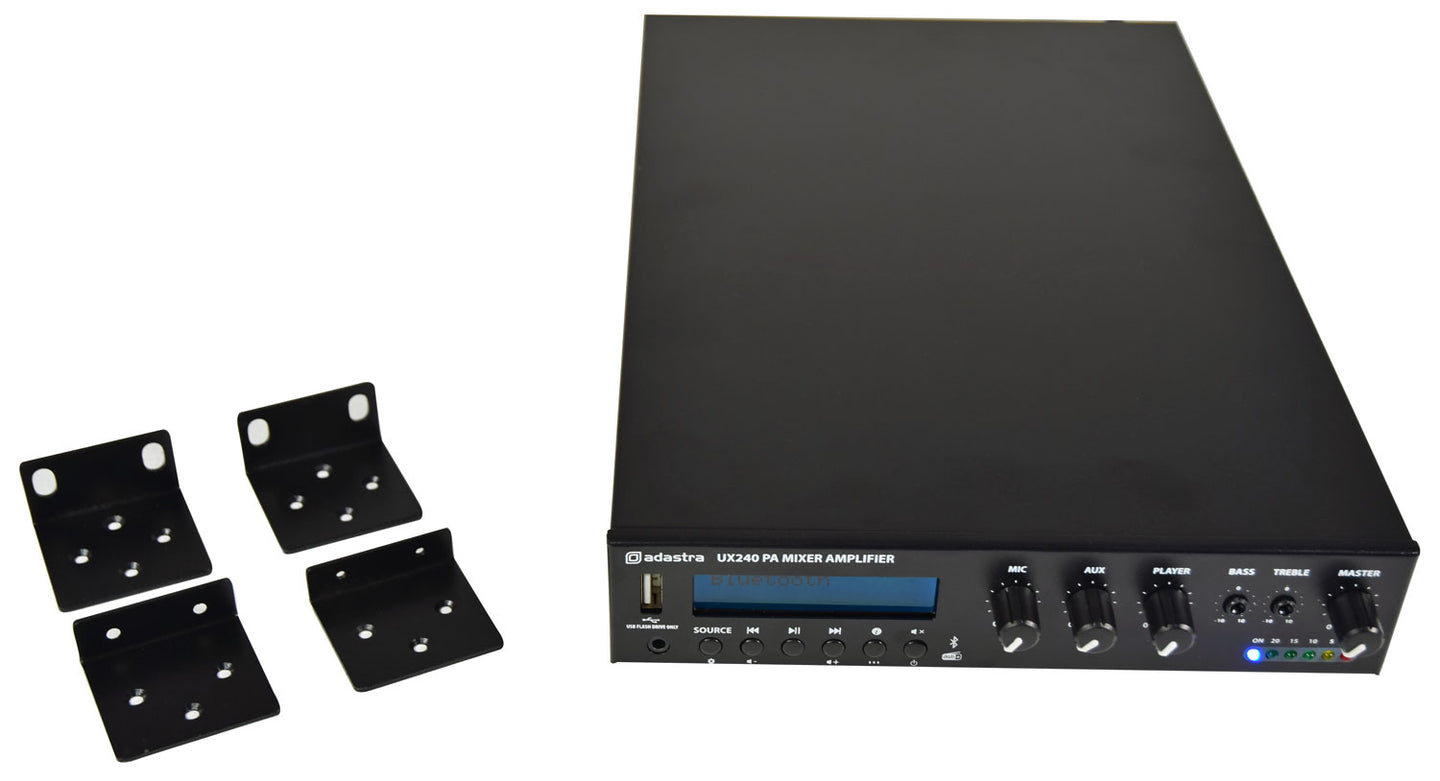 Adastra UX240 Compact 100V Mixer-Amplifier 240W - view 9