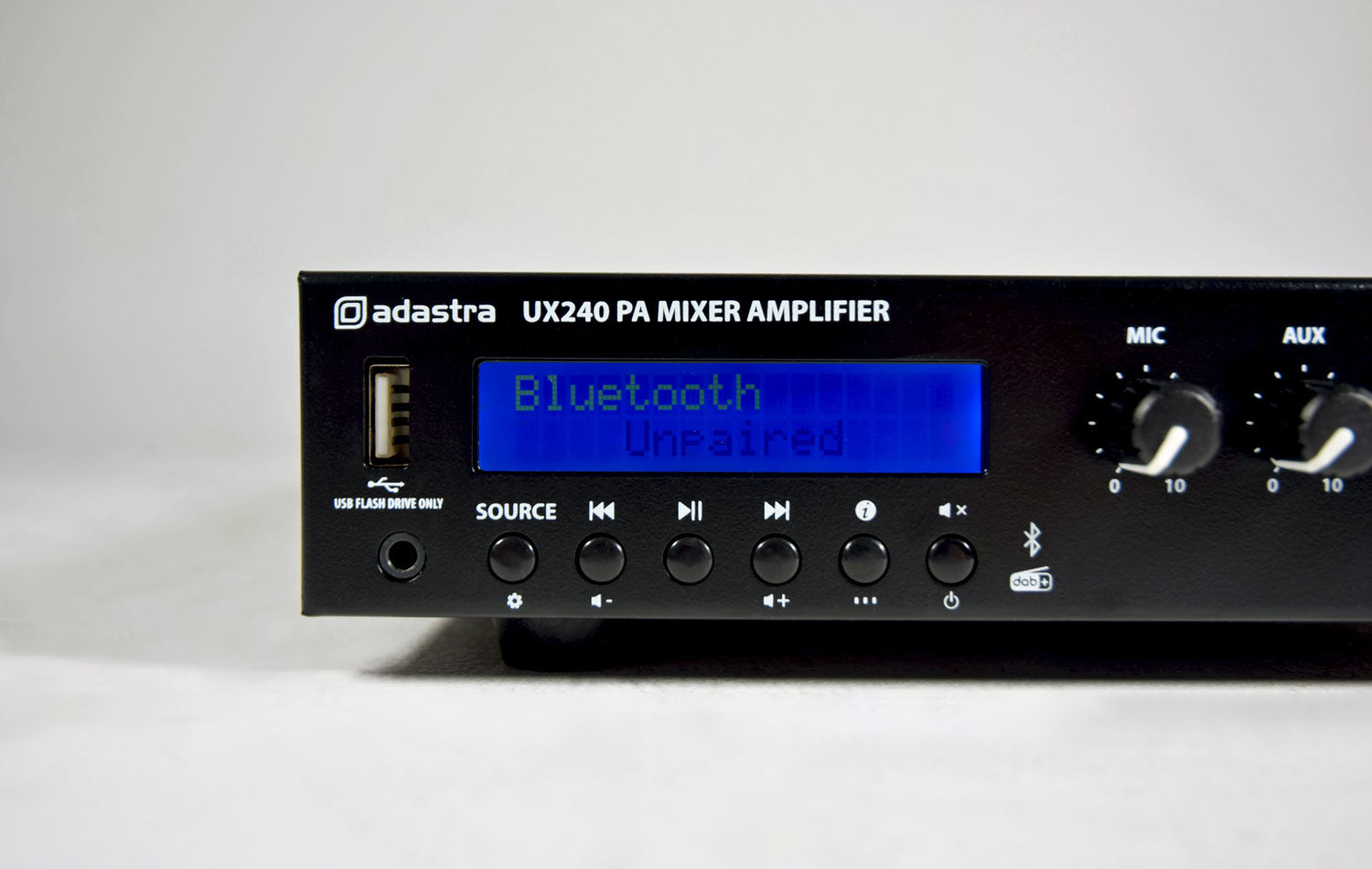 Adastra UX240 Compact 100V Mixer-Amplifier 240W - view 5