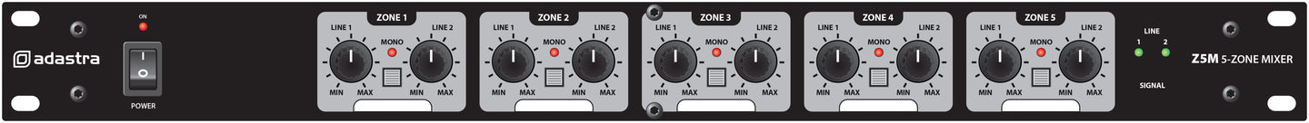 Adastra Z5M zoning mixer - view 4