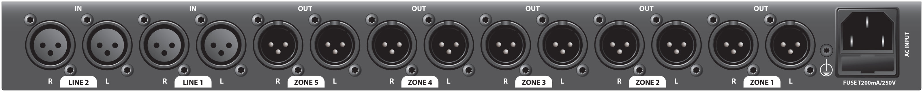 Adastra Z5M zoning mixer - view 5