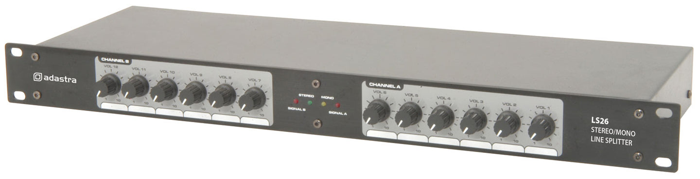 Adastra LS26 Line Splitter 1:12 / 2:6 - view 3