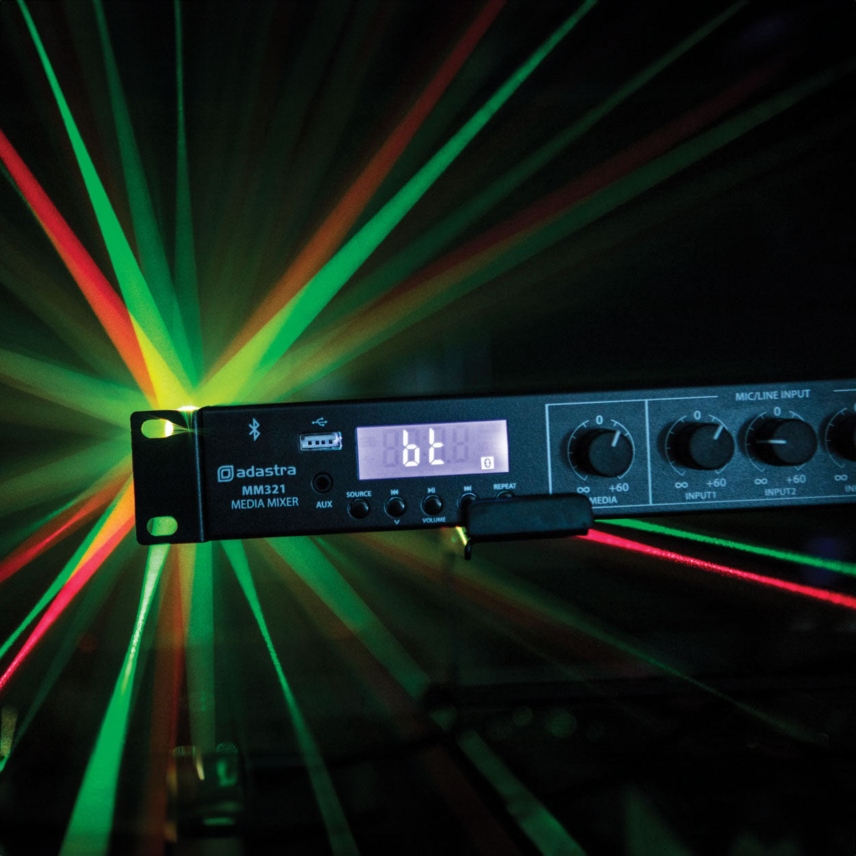 Adastra MM321 Rack Mixer + BT/USB/FM Player - view 5