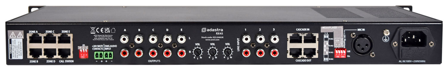 Adastra RX45 Advanced Audio Matrix - view 2