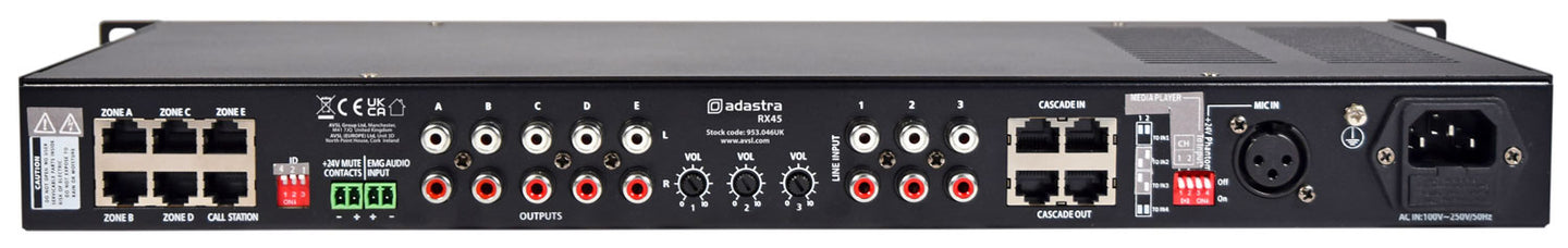 Adastra RX45 Advanced Audio Matrix - view 2