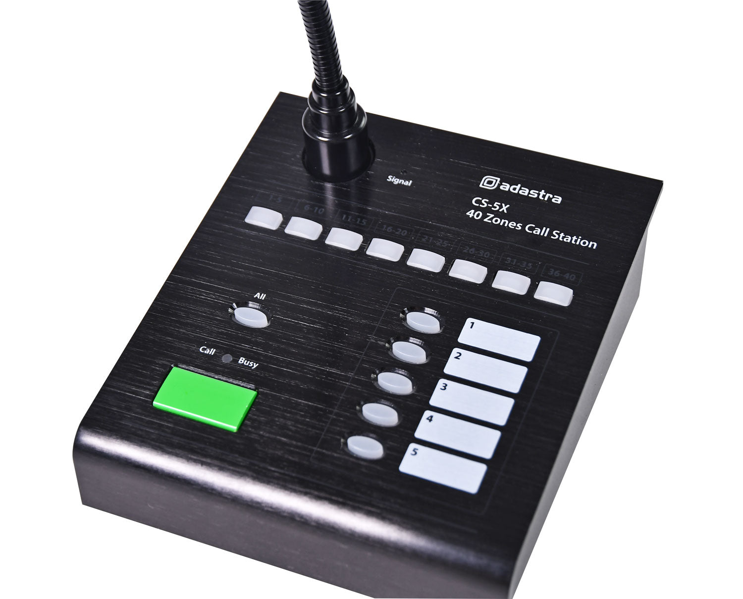 Adastra CS-5X Call Station for RX45 Audio Matrix - view 3