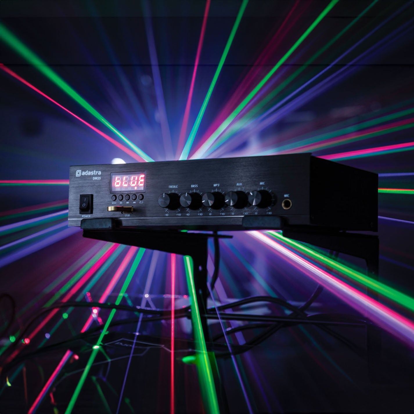 Adastra DM25 Digital 100V Mixer-Amp 25W - view 10