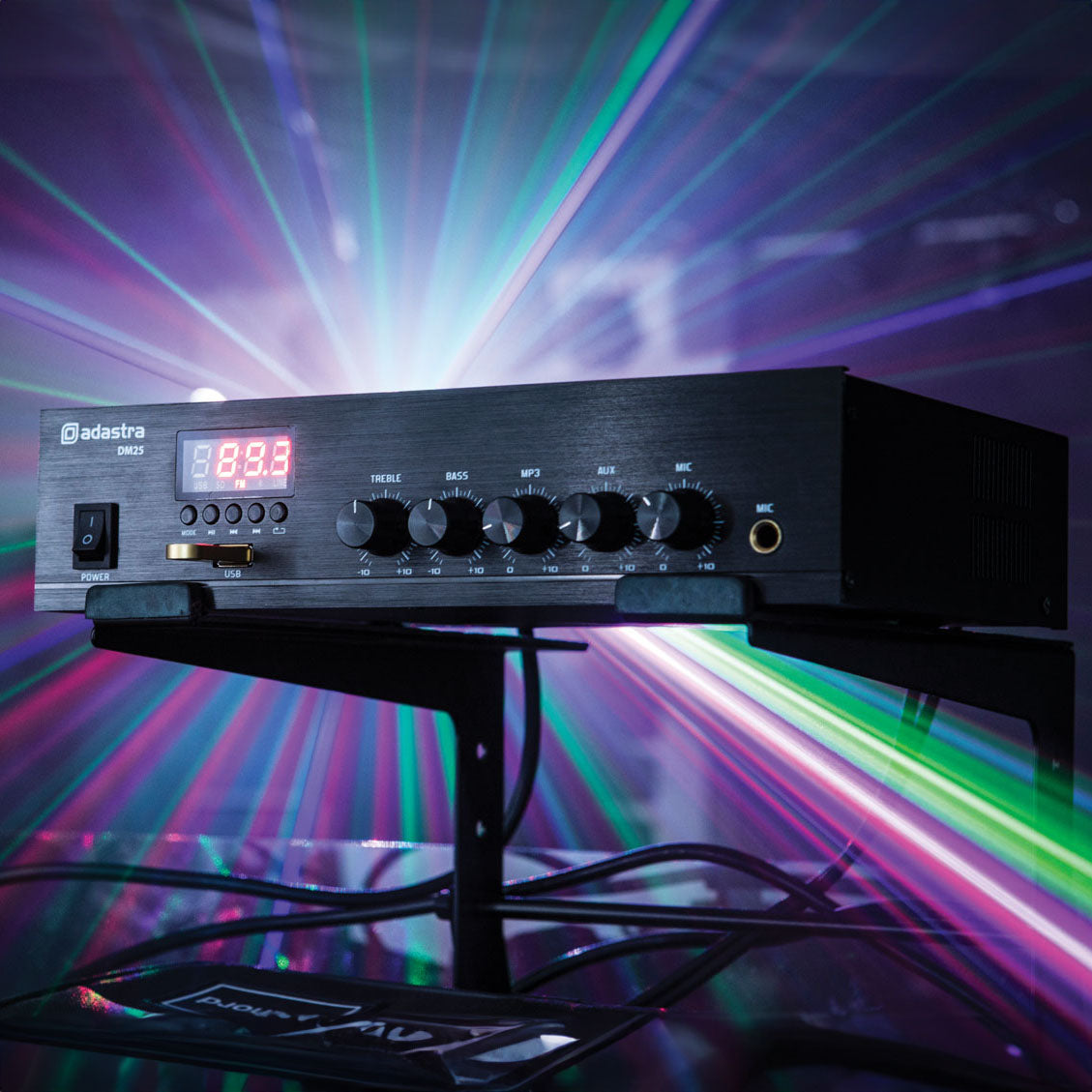 Adastra DM25 Digital 100V Mixer-Amp 25W - view 7