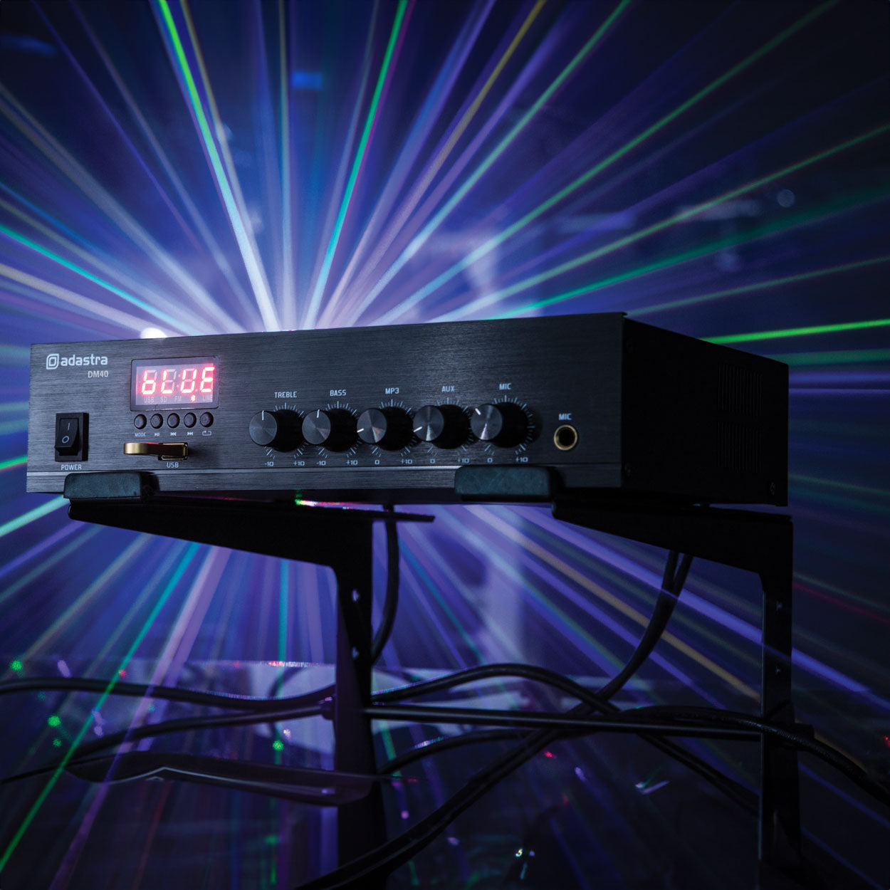 Adastra DM40 Digital 100V Mixer-Amp 40W - view 2