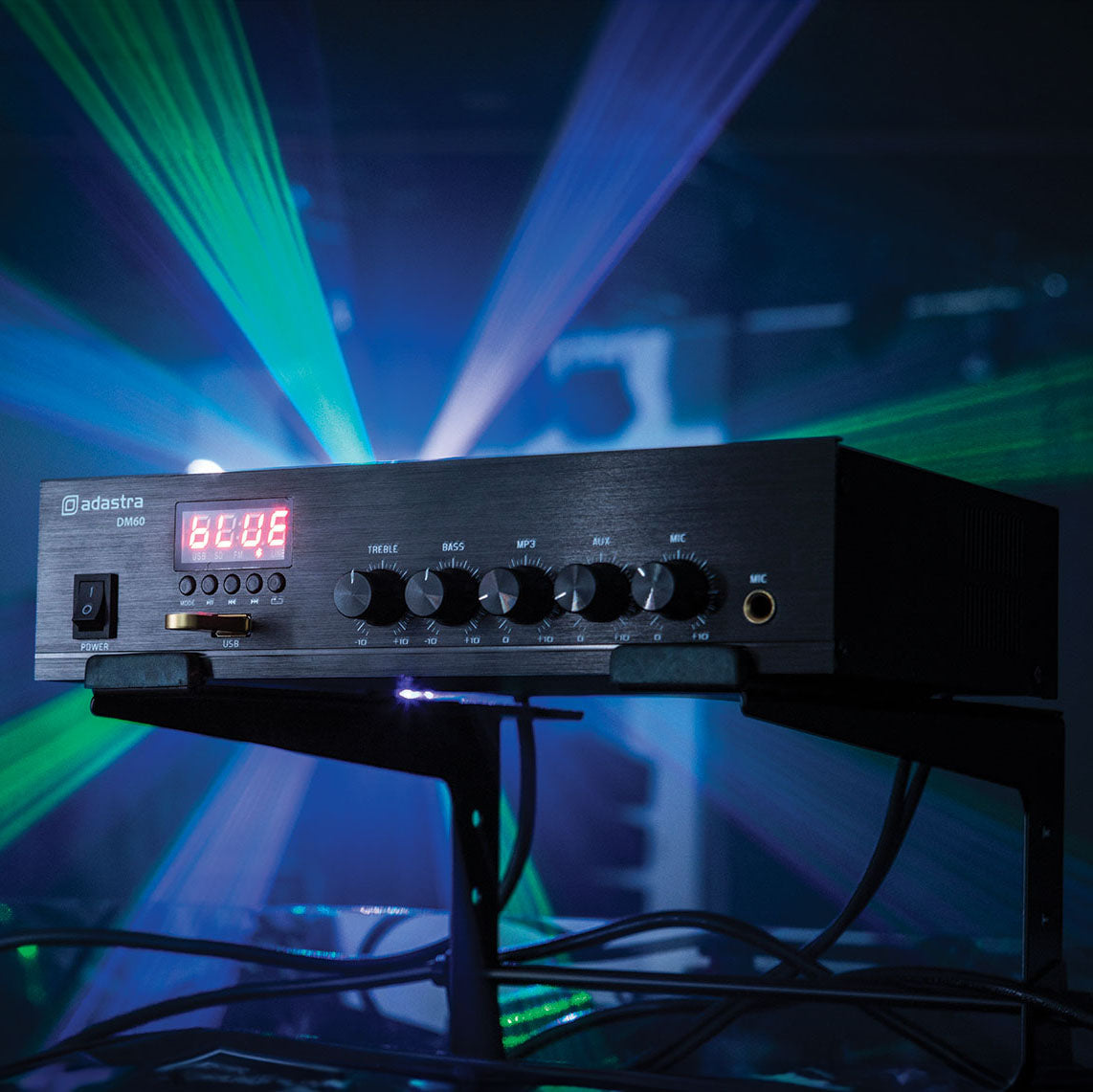 Adastra DM60 Digital 100V Mixer-Amp 60W - view 2