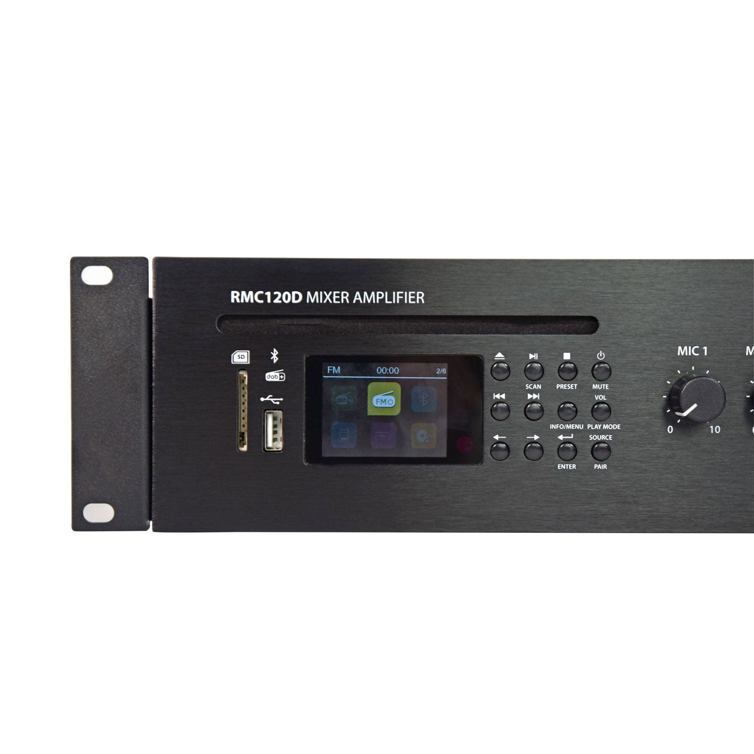 Adastra RMC120D Mixer-amp 120W + CD/BT/USB/SD/DAB/FM - view 6