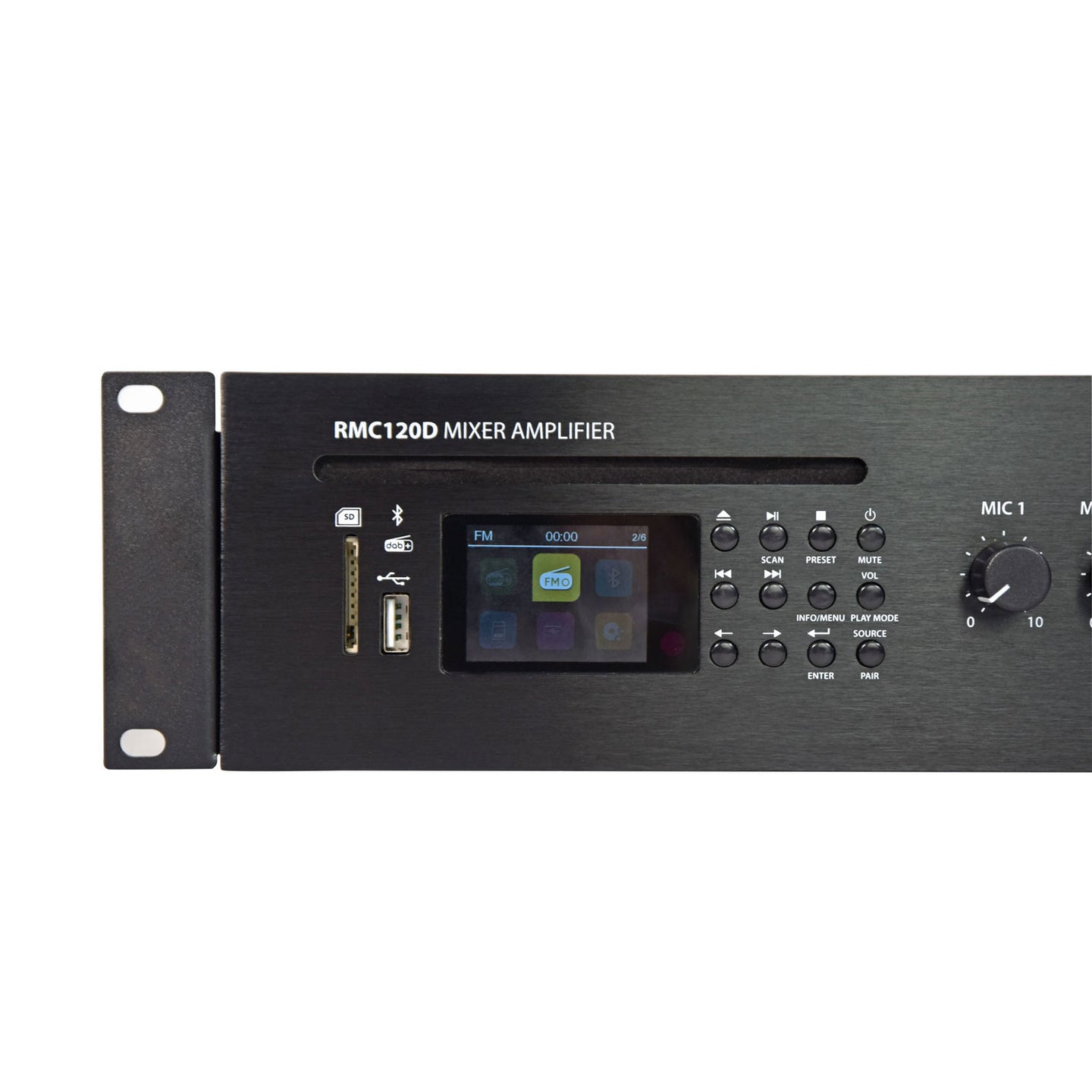 Adastra RMC120D Mixer-amp 120W + CD/BT/USB/SD/DAB/FM - view 6