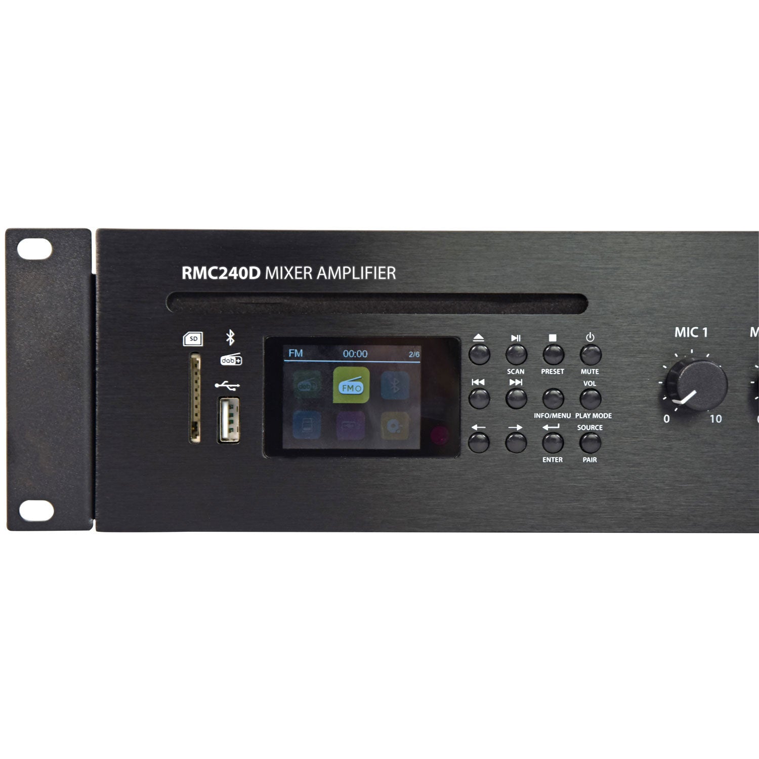 Adastra RMC240D Mixer-amp 240W + CD/BT/USB/SD/DAB/FM - view 6