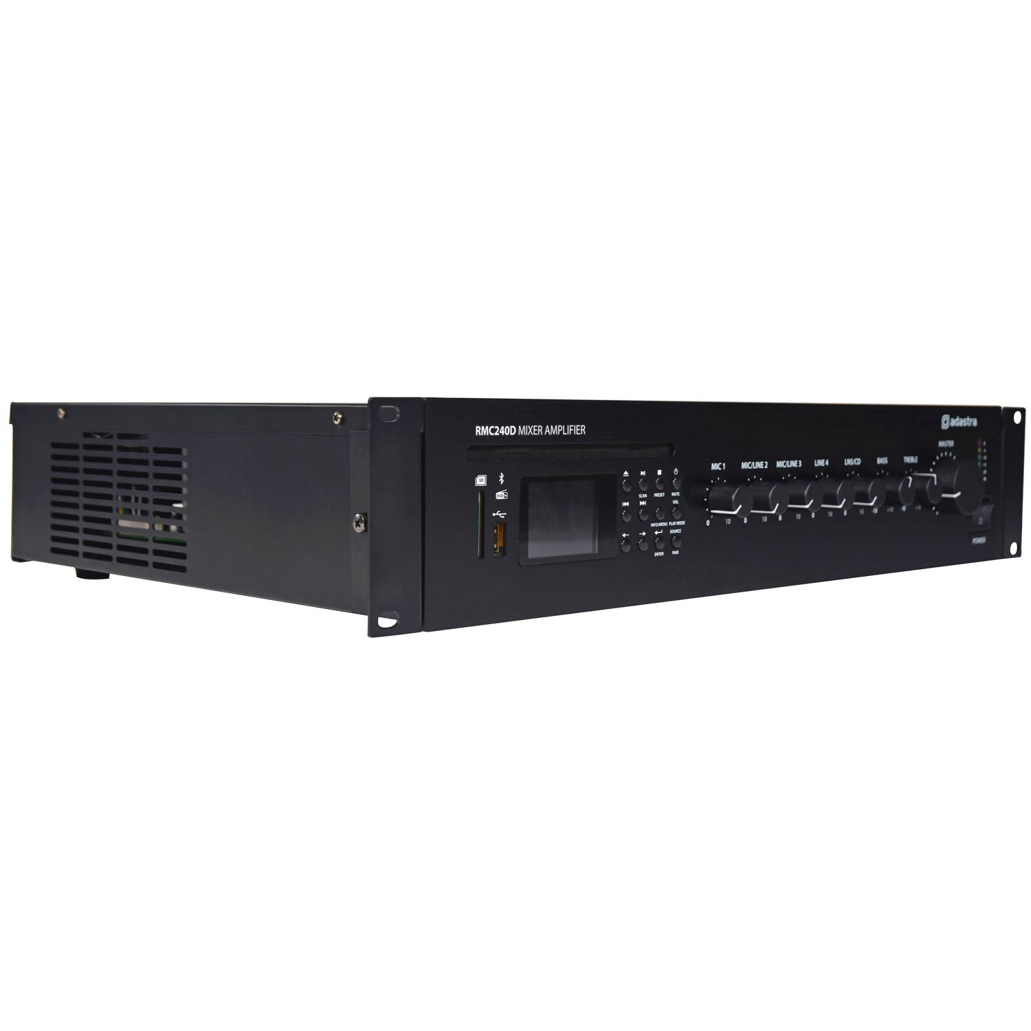 Adastra RMC240D Mixer-amp 240W + CD/BT/USB/SD/DAB/FM - view 3
