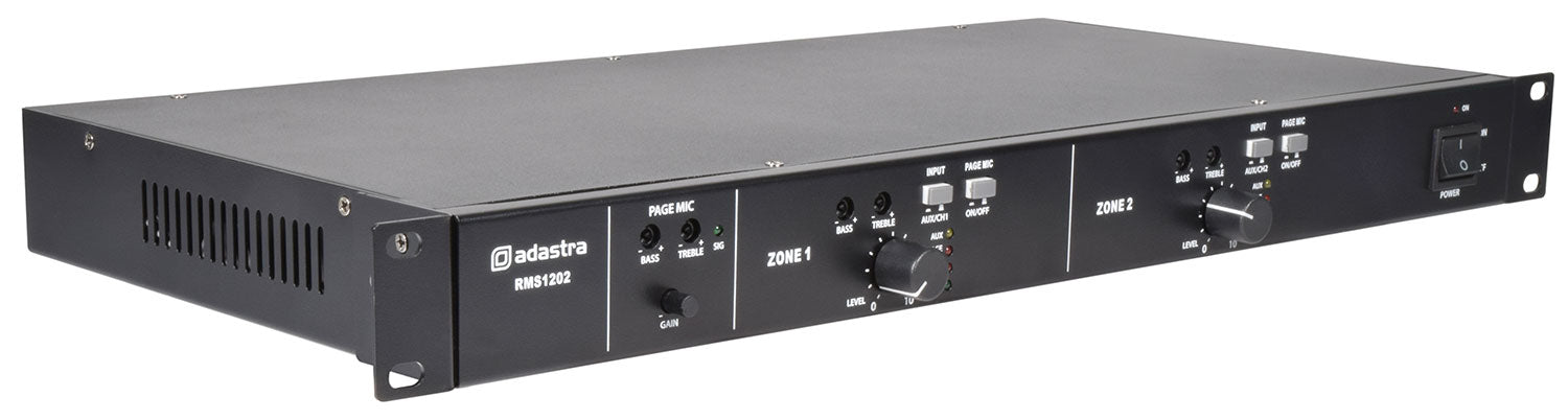 Adastra RMS1202 Amplifier 100V - 2 x 120W - view 5