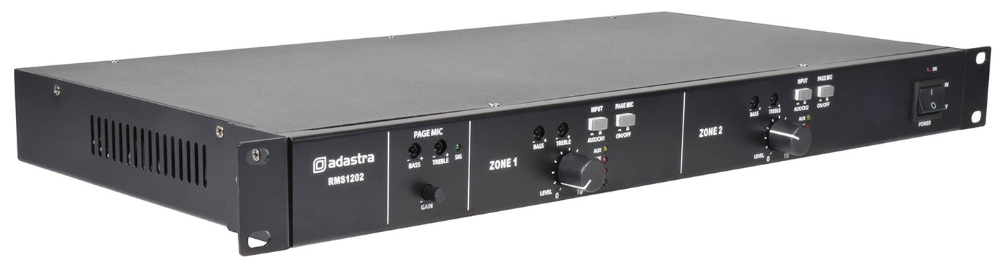 Adastra RMS1202 Amplifier 100V - 2 x 120W - view 5