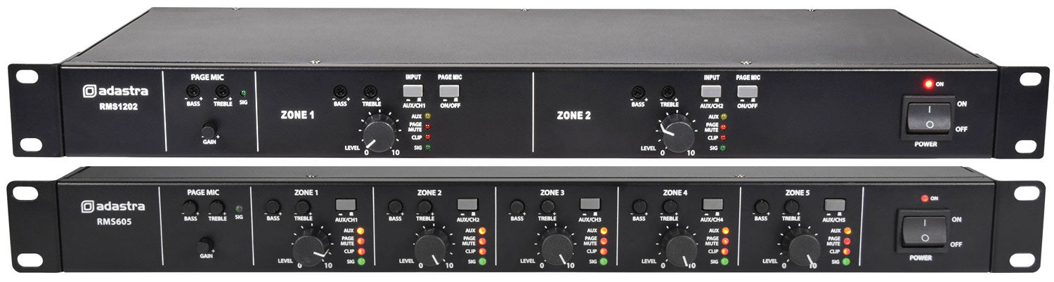 Adastra RMS1202 Amplifier 100V - 2 x 120W - view 6