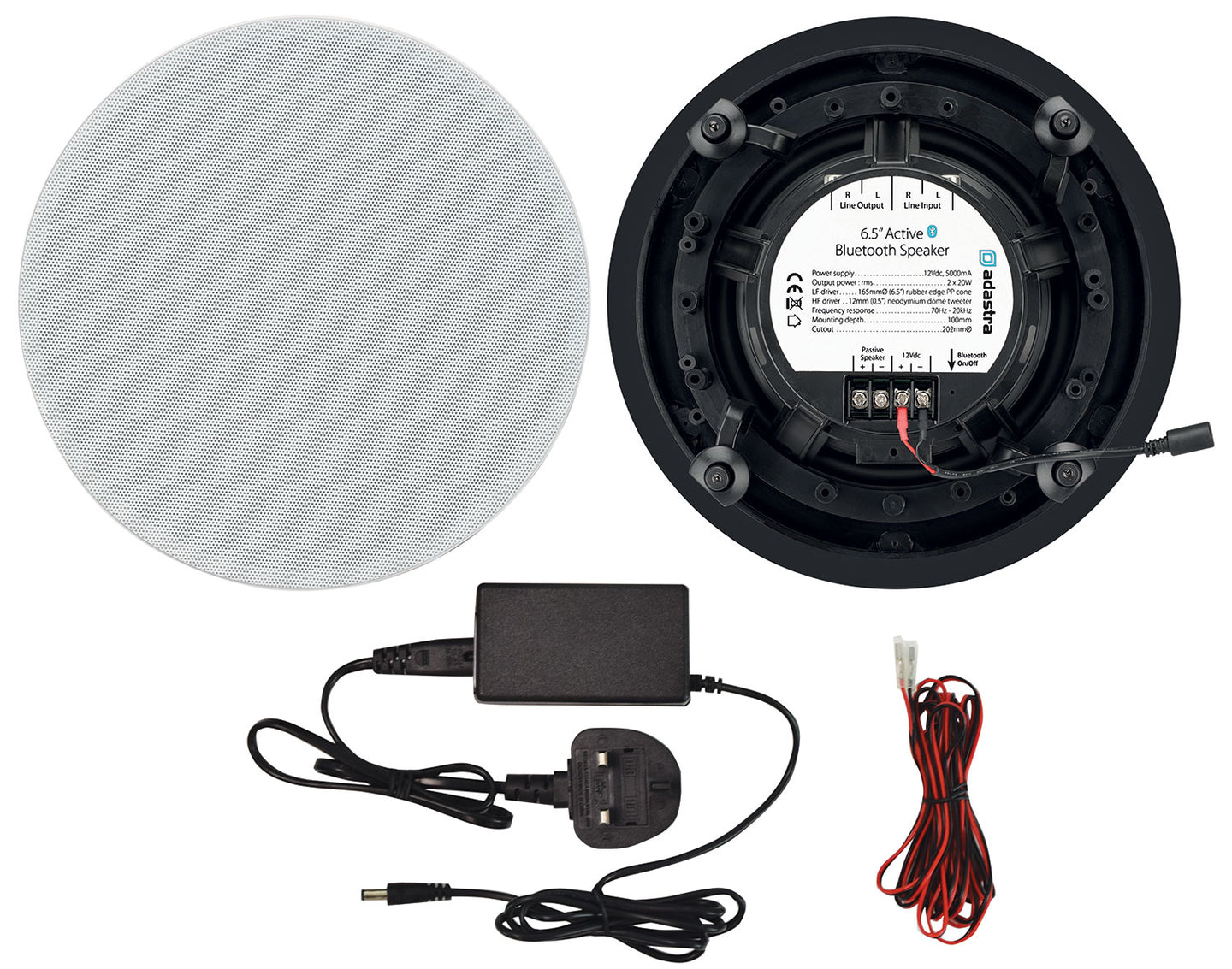 Adastra Bluetooth 6.5in Ceiling Speakers Set