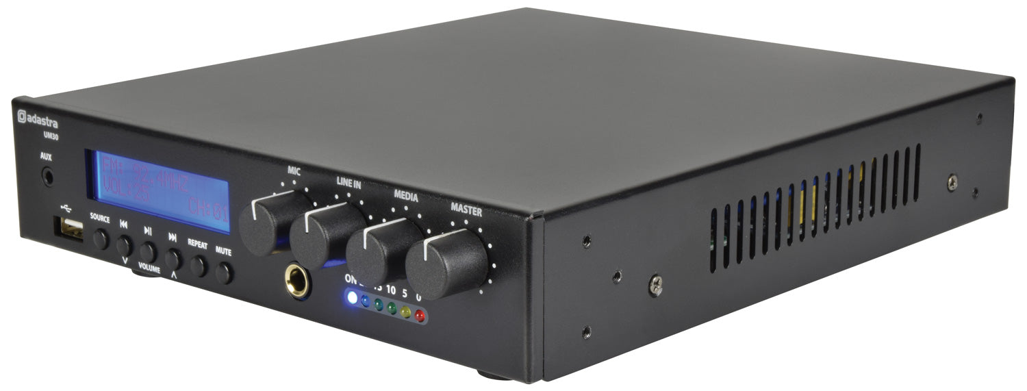Adastra UM30 Compact 100V Mixer-Amp - view 3