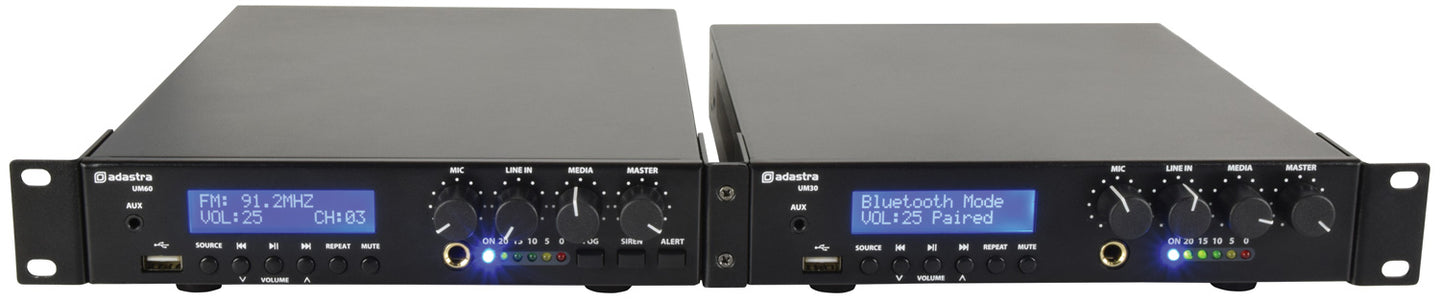 Adastra UM60 Compact 100V Mixer-Amp - view 6