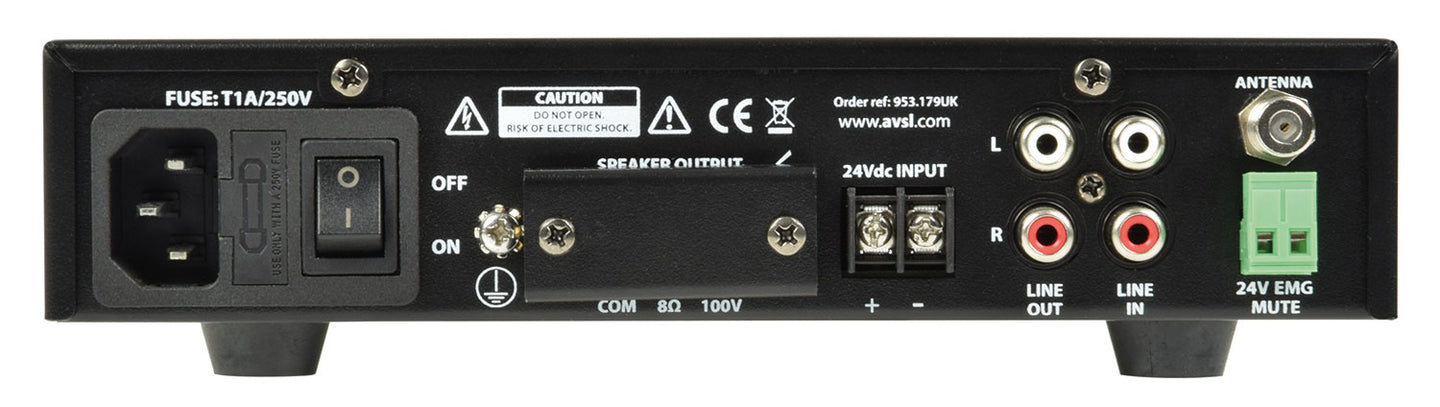 Adastra UM90 Compact 100V Mixer-Amp - view 2